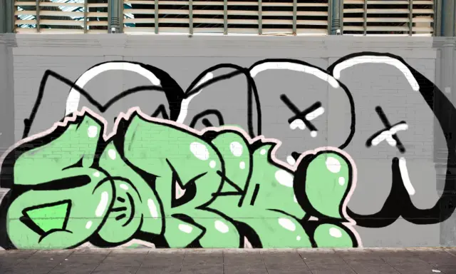 Graffiti artwork by Sark