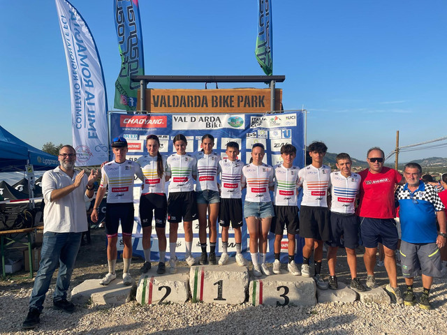 Passerella a Lugagnano per tutti i vincitori del circuito Italia Bike Cup