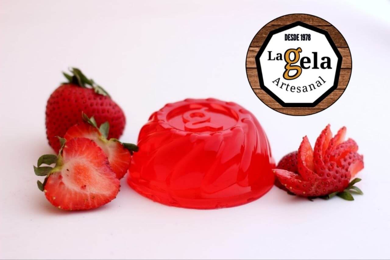 Gelatina clásica de fresa