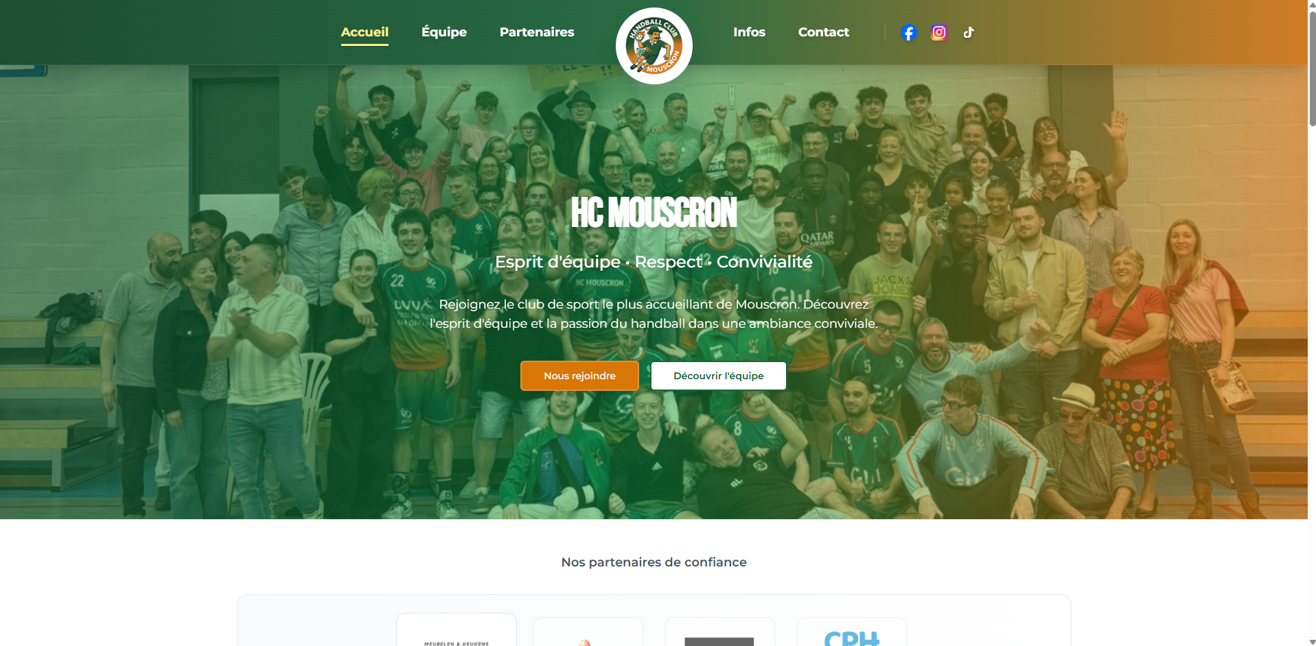Site internet du HC Mouscron