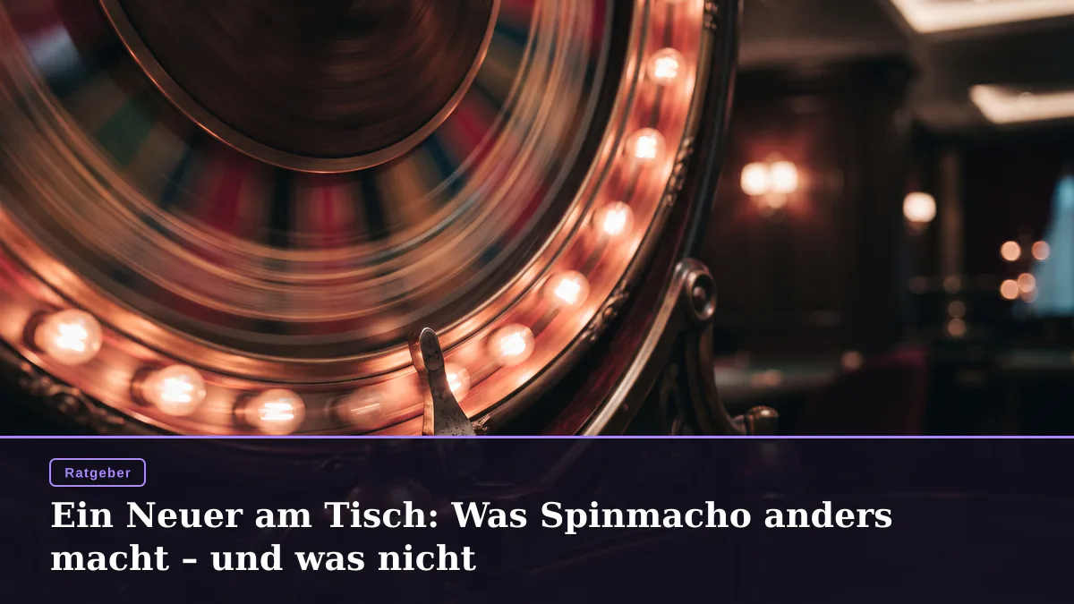 Ein Neuer am Tisch: Was Spinmacho anders macht – und was nicht