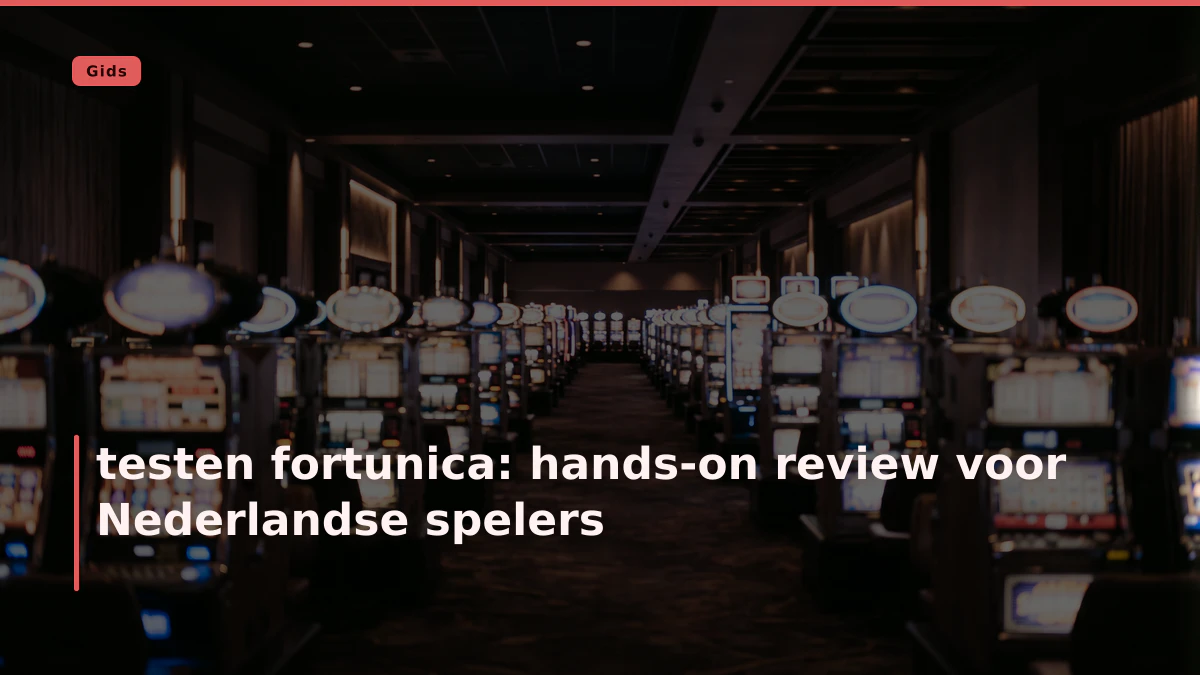 testen fortunica: hands-on review voor Nederlandse spelers
