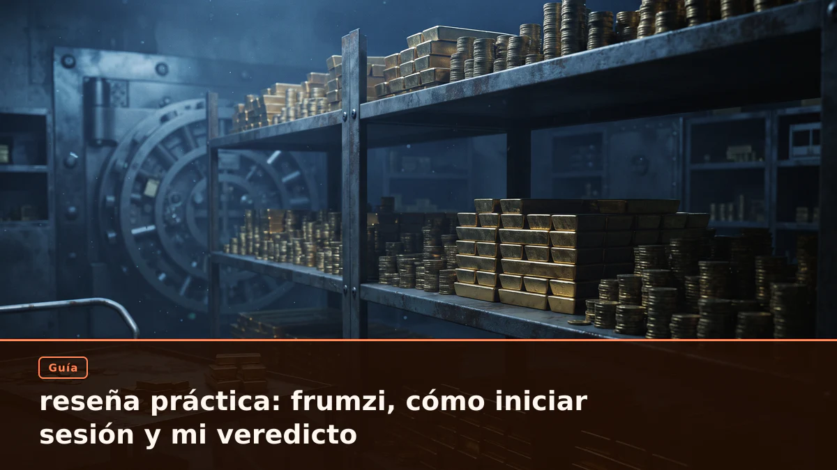 reseña práctica: frumzi, cómo iniciar sesión y mi veredicto