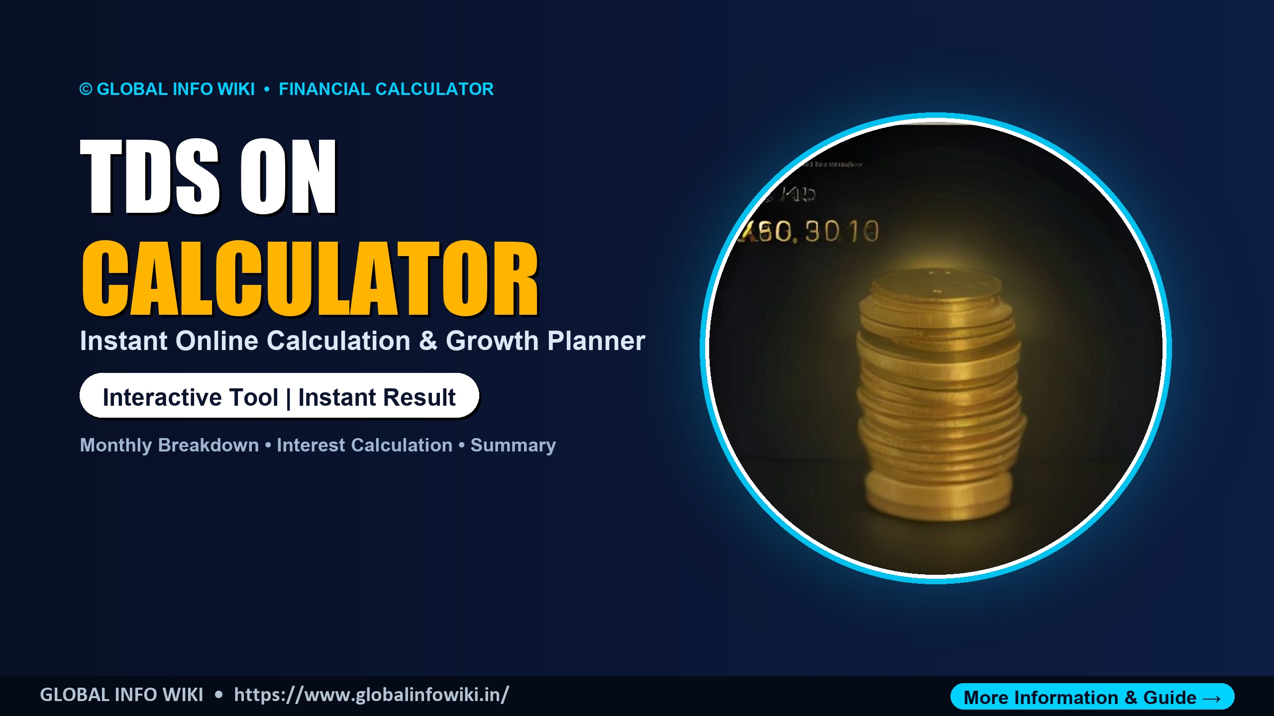 TDS on Salary Calculator (Section 192) — Calculate Monthly Tax Deduction from Salary TDS on Salary Calculator (Section 192) — Calculate Monthly Tax Deduction from Salary