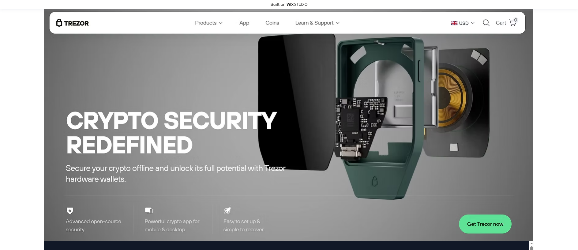 Forensic screenshot of [REDACTED] showing the phishing page layout
