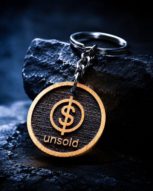 Unsold Logo Keyring