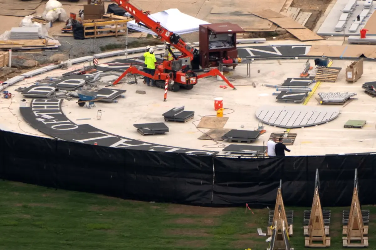 Trump Orders White House Helipad Rebuilt After Declaring It Uneven