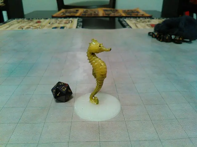 Giant Seahorse - https://www.printables.com/model/935575-the-updated-dd-monster-manual-collection