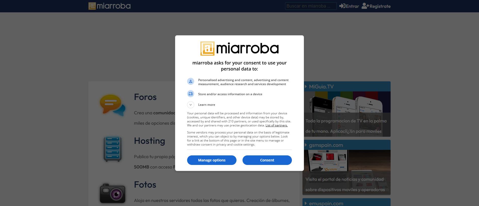 Screenshot of manualdevidae.webcindario.com