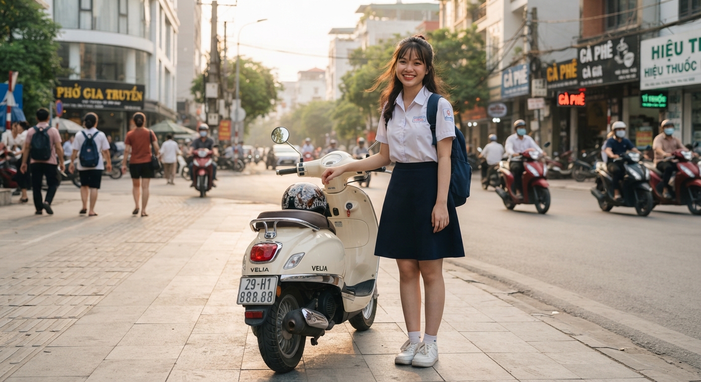 xe ga Velia 50cc - hình minh họa