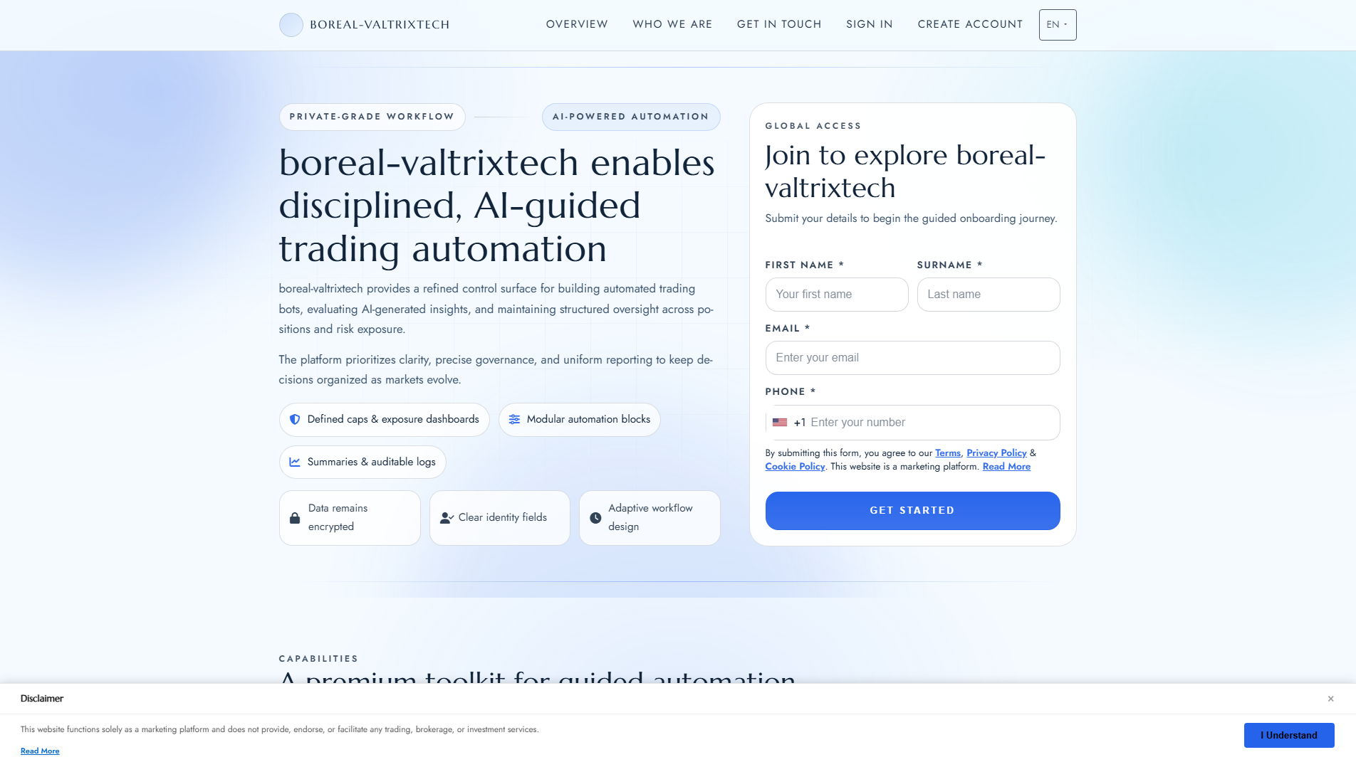 Stored capture of boreal-valtrixtech.com