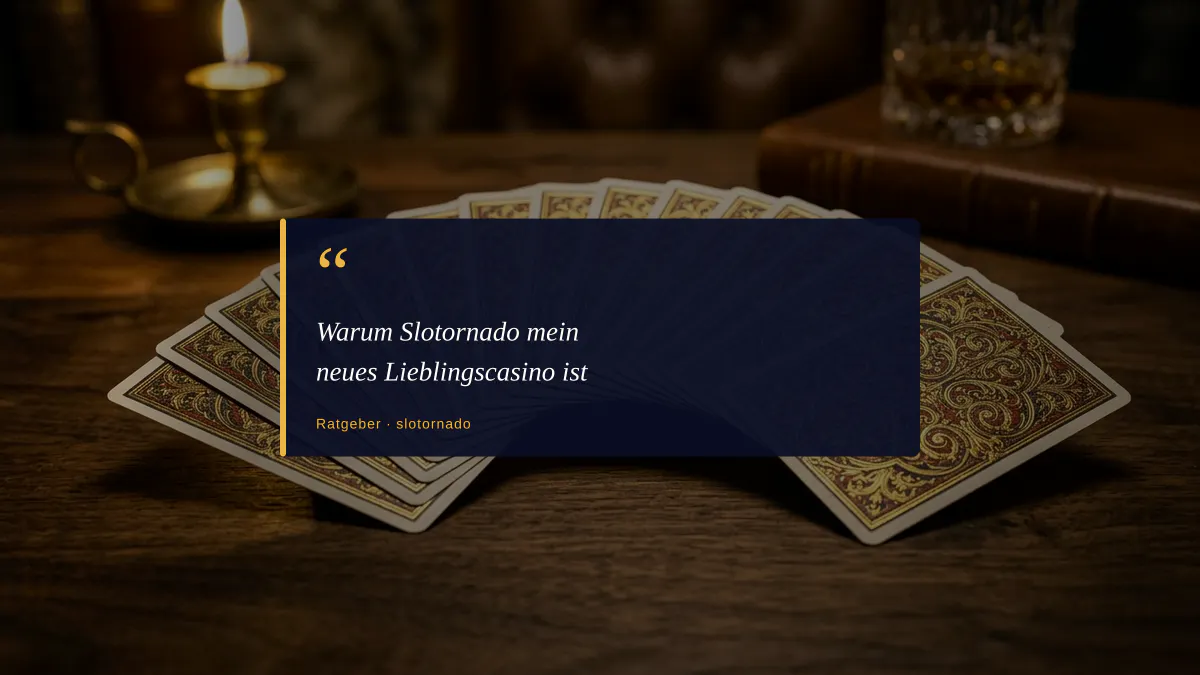 Warum Slotornado mein neues Lieblingscasino ist