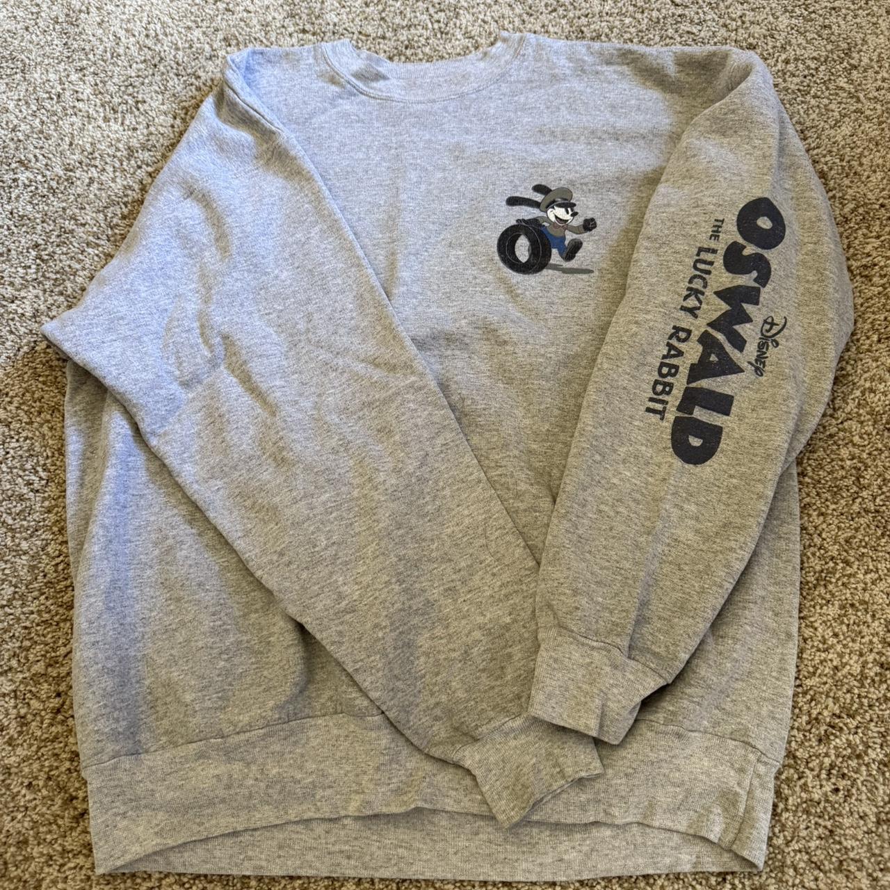 Disney Women's Grey Sweatshirt