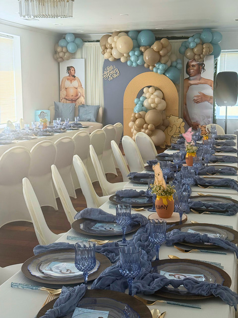 Beautifully decorated Haven Hall event
