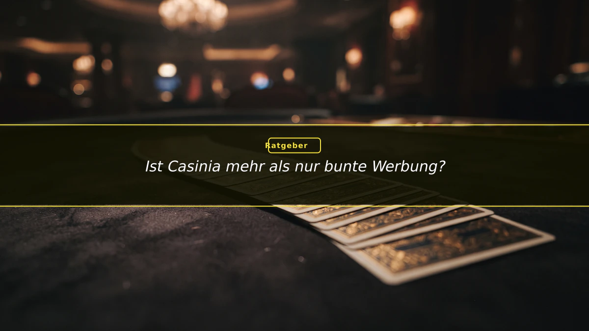 Ist Casinia mehr als nur bunte Werbung?