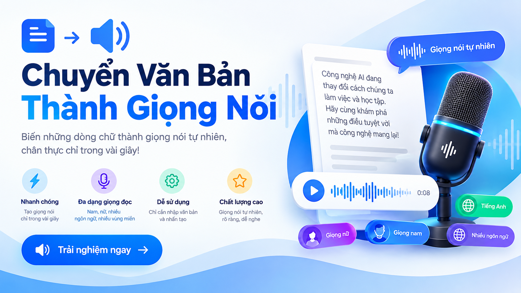 Chuyển văn bản thành giọng nói