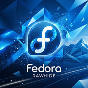 Fedora rawhide wallpaper AI 5