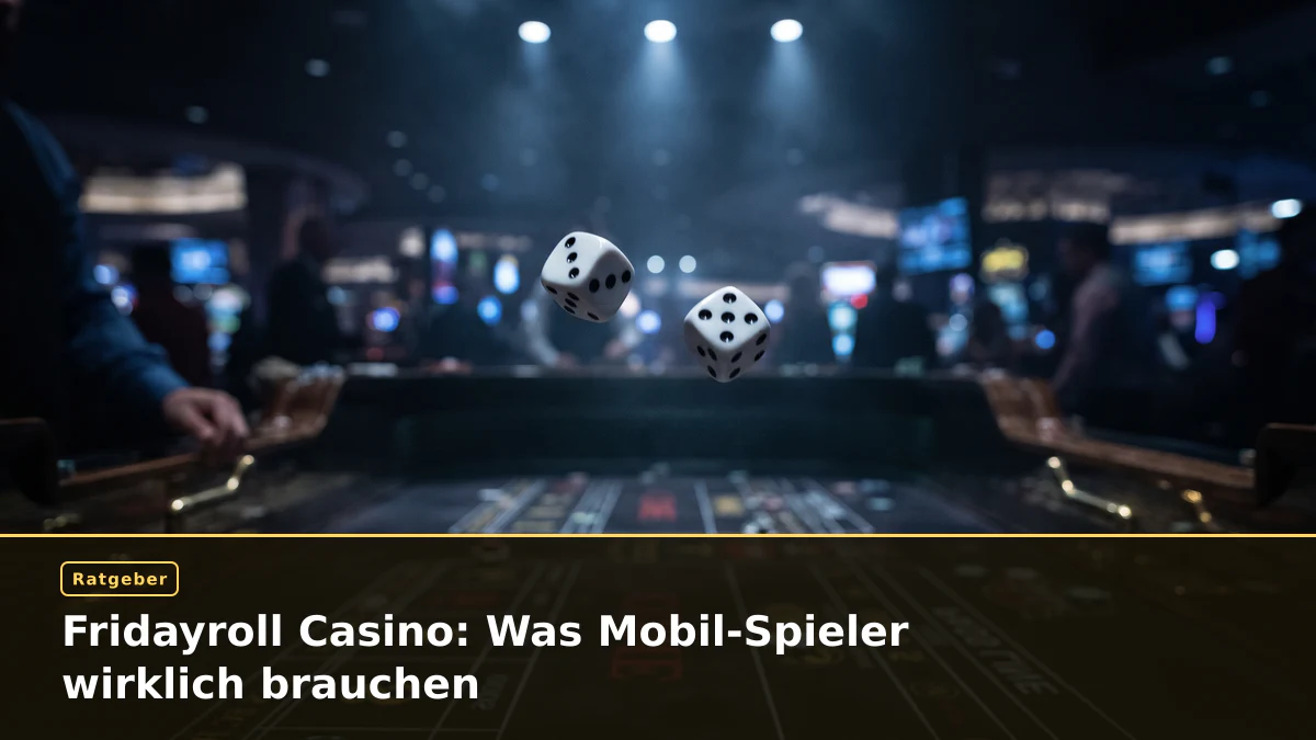 Fridayroll Casino: Was Mobil-Spieler wirklich brauchen