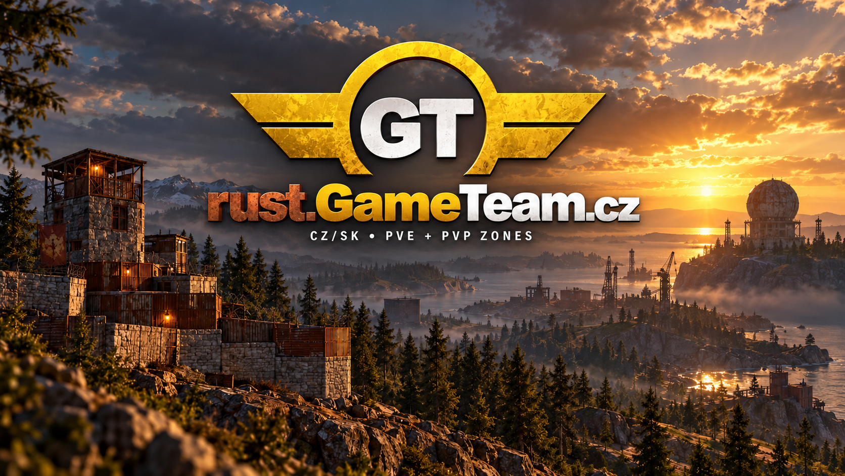 [CZ/SK] GameTeam | PvE + PvP Monuments | Raids Final Week banner