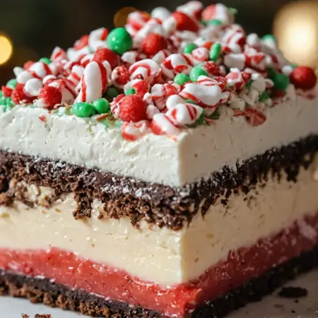 Christmas Dessert Lasagna Recipe