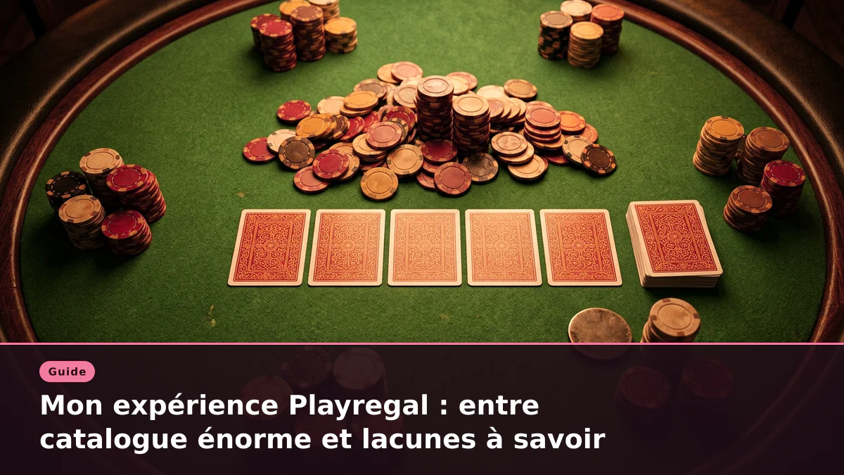 Mon expérience Playregal : entre catalogue énorme et lacunes à savoir