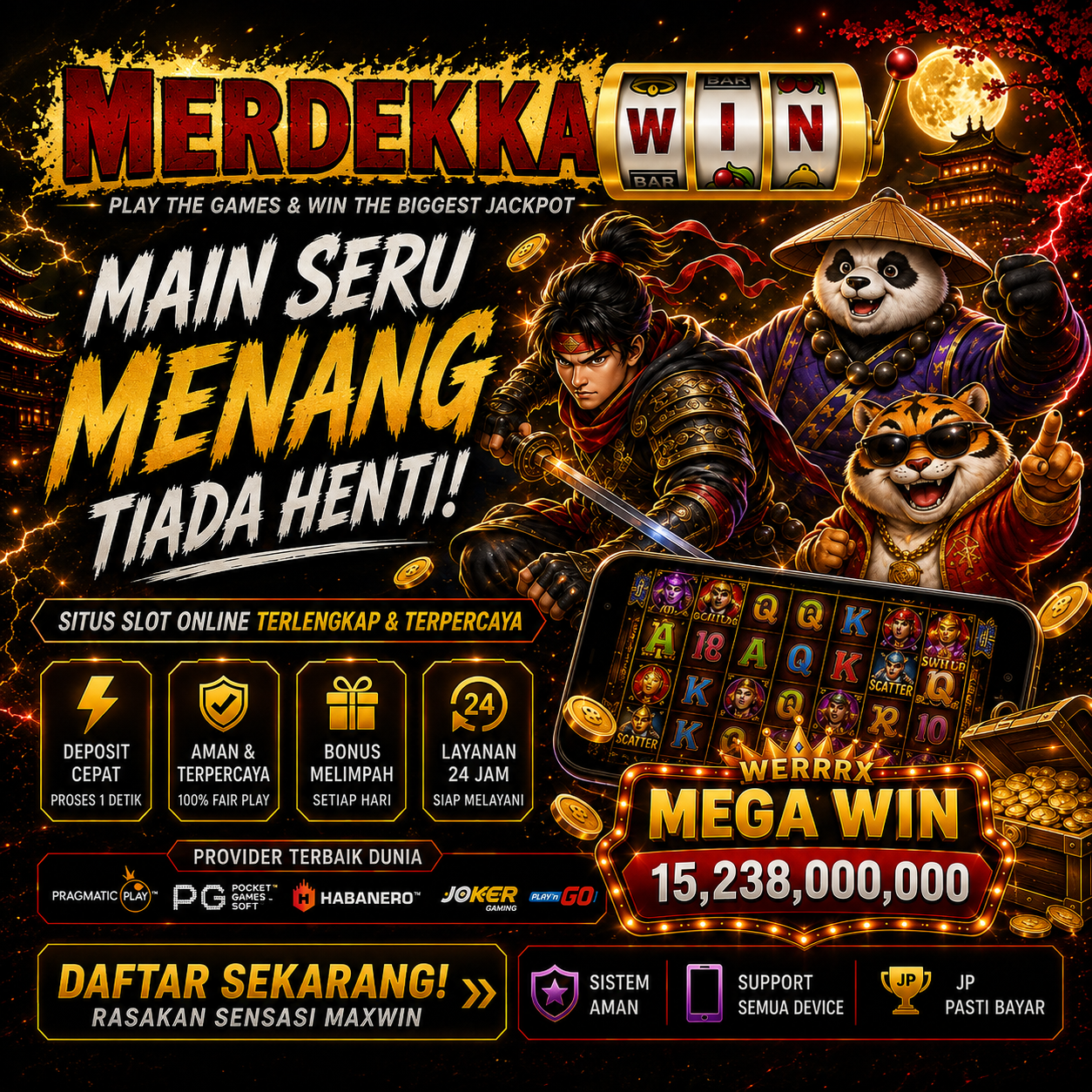 MERDEKAWIN: Jelajahi Dunia Slot Online dengan Gaya Berbeda