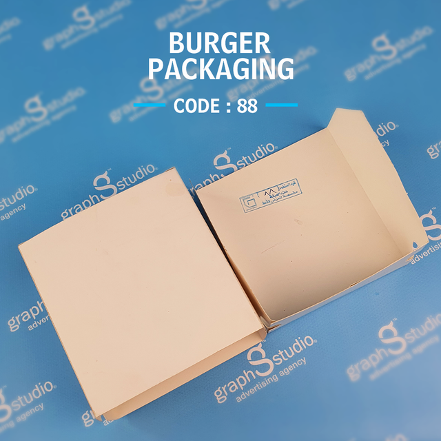 Burger box packaging