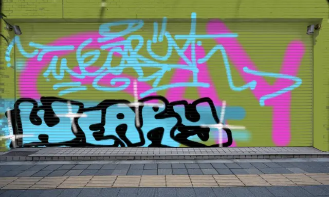 Graffiti artwork by DECAY