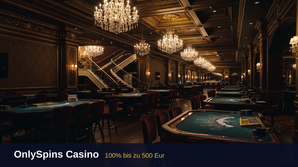 OnlySpins Casino � Willkommensbonus 100% bis zu 500 Eur + 200 FS, Zahlungen: Visa, Mastercard, Skrill, Neteller, Paysafecard