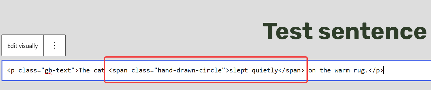 Span element
