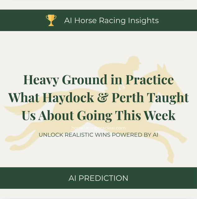 Heavy Ground in Practice — What Haydock and Perth Taught Us About Going This Week