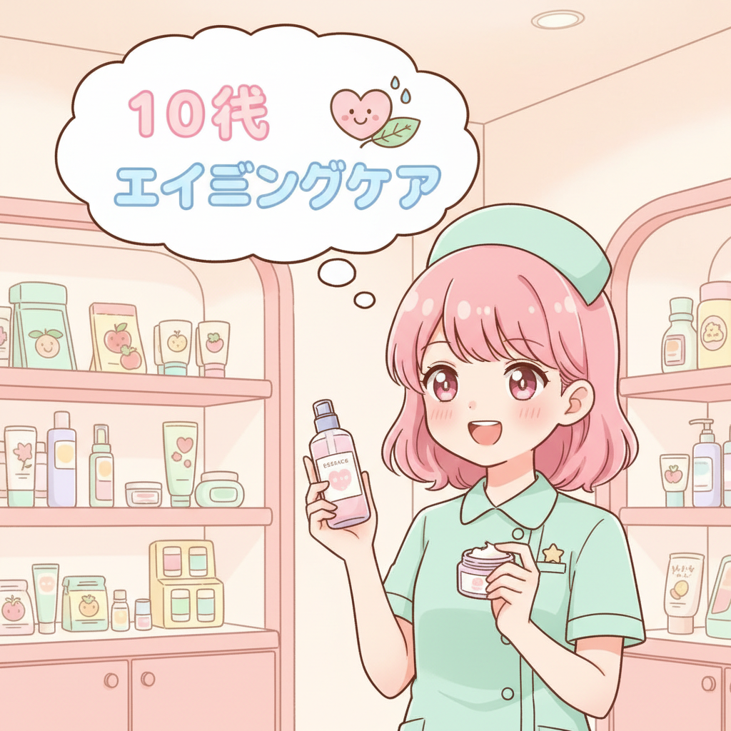 10代 エイジングケア クリニックでよく聞かれた「10代 エイジングケア」の話 スキンケア