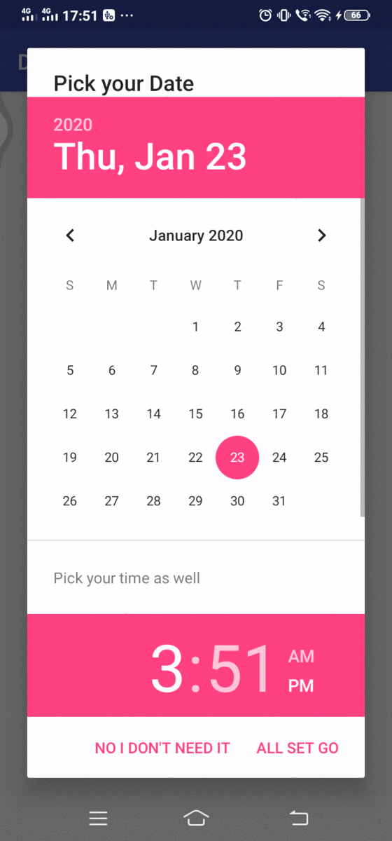 Date And Time Picker
