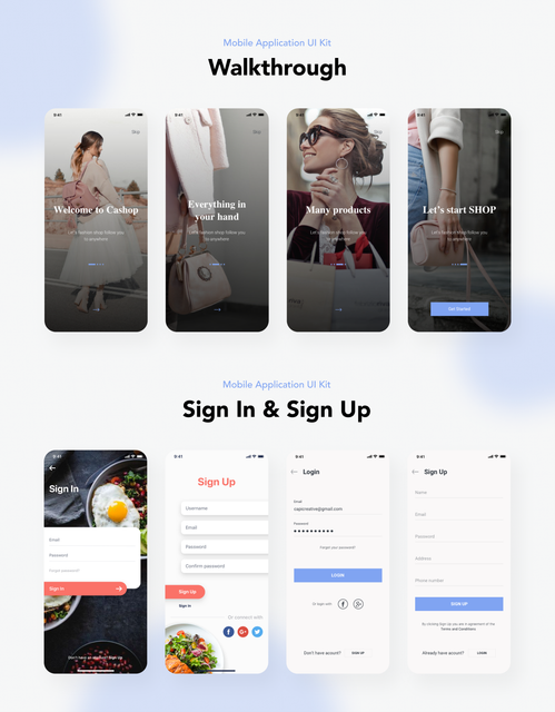 Taara Mobile Application UI Kit