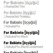 Font-List67