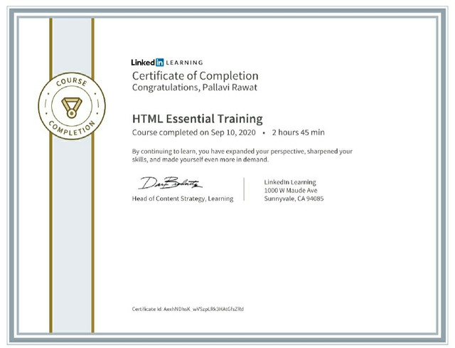 HTML Essential Training