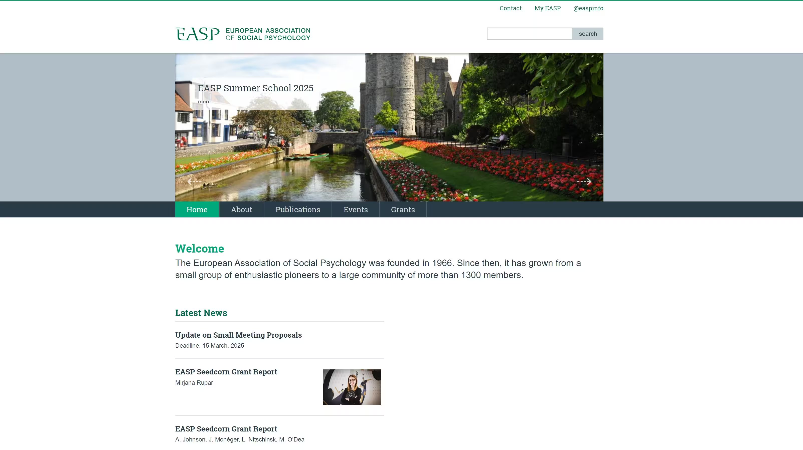 Easp European Association of Social Psychology (EASP) | Kuakua - Psychology ...