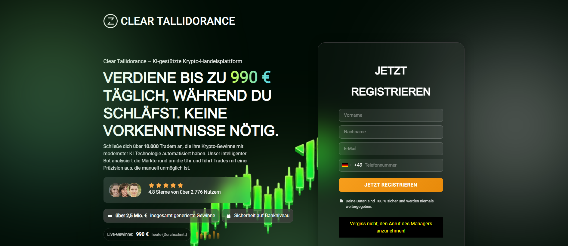 Captura guardada de cleartallidorance.net