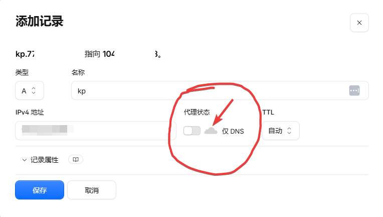 CloudflareNDS配置