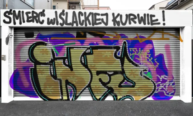 Graffiti artwork by infu