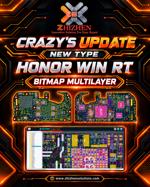 Futuristic ZHIZHEN Electronics Repair Poster