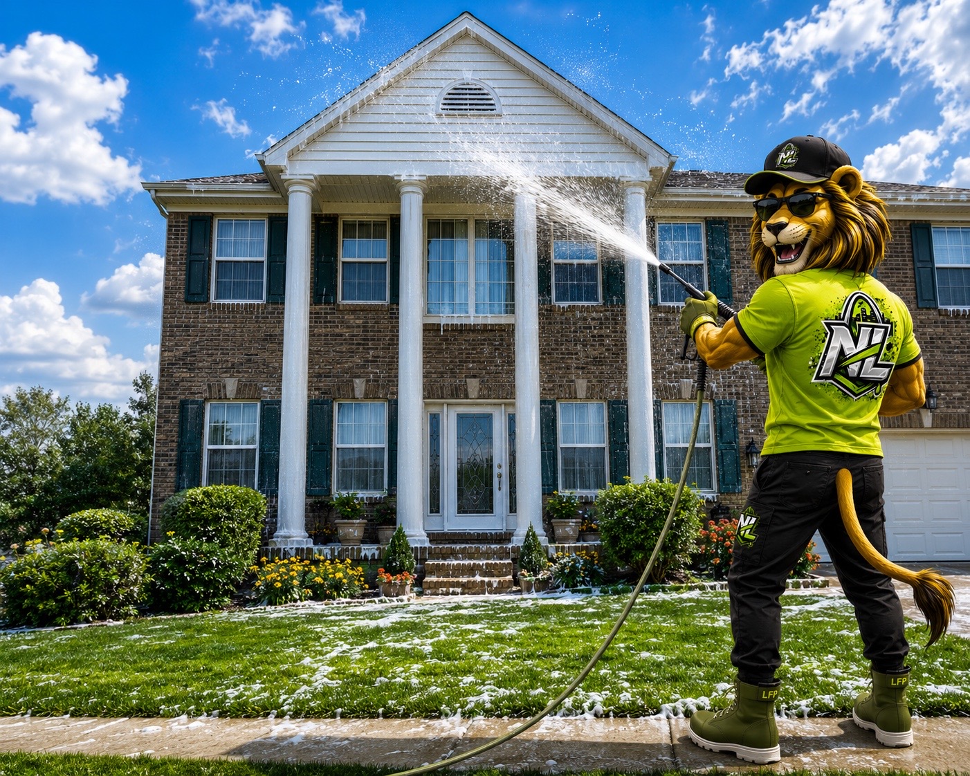 New Level Exterior Cleaning hero background