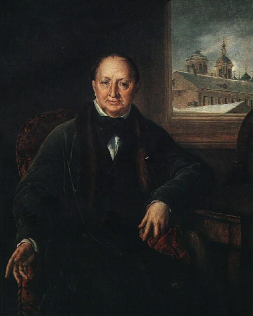 Портрет М Ф Протасьева 1840 е