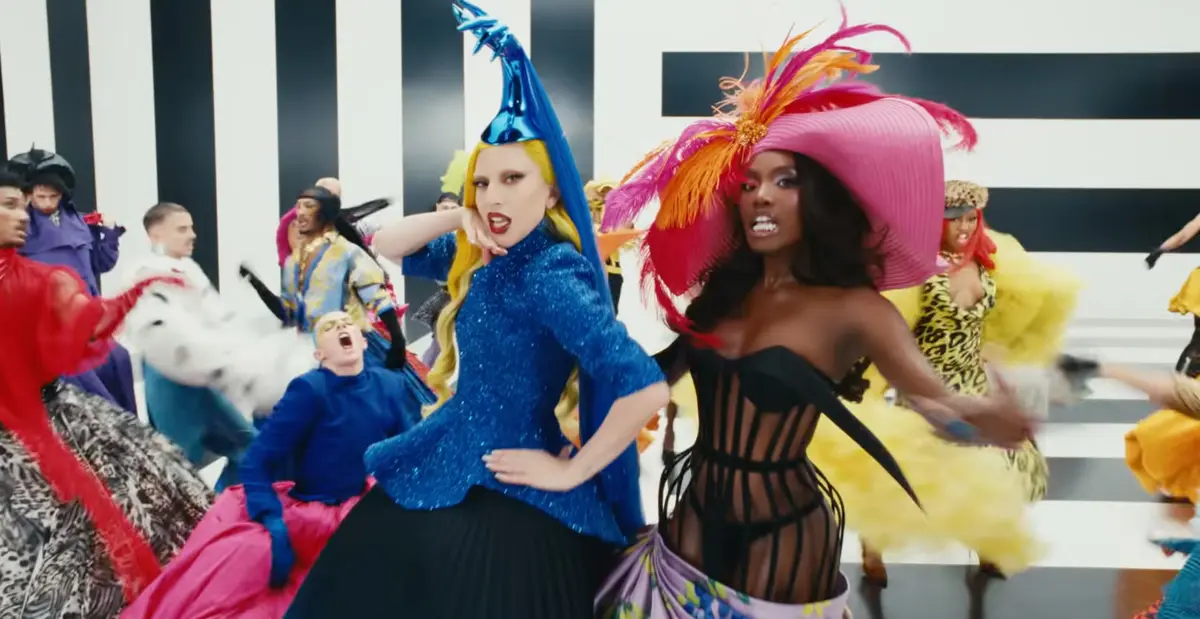 Lady Gaga and Doechii Shine in a Nostalgic Fashion Show Performance