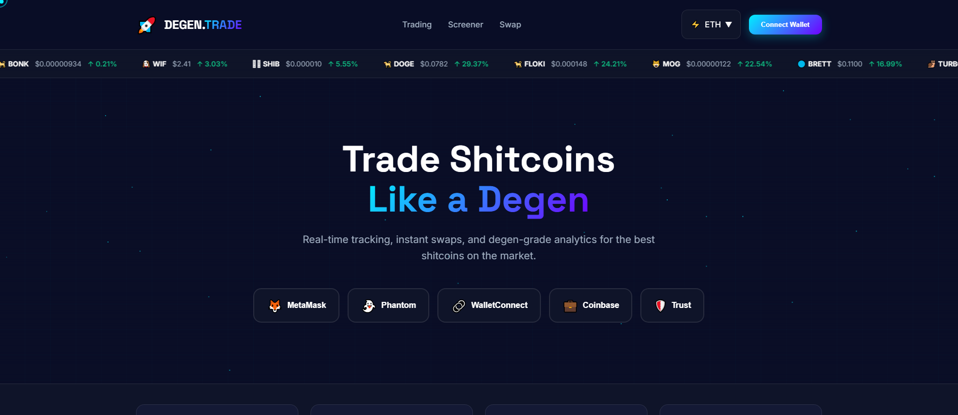 Stored capture of degentrade-online.pages.dev