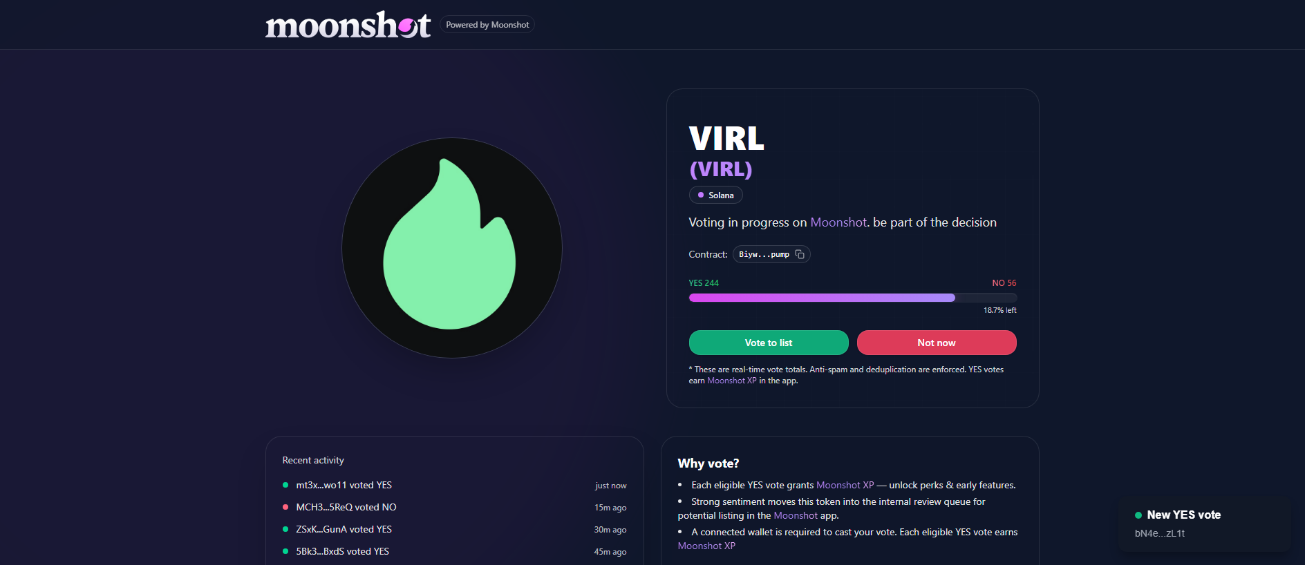 Stored screenshot of poll-moonshot.cc