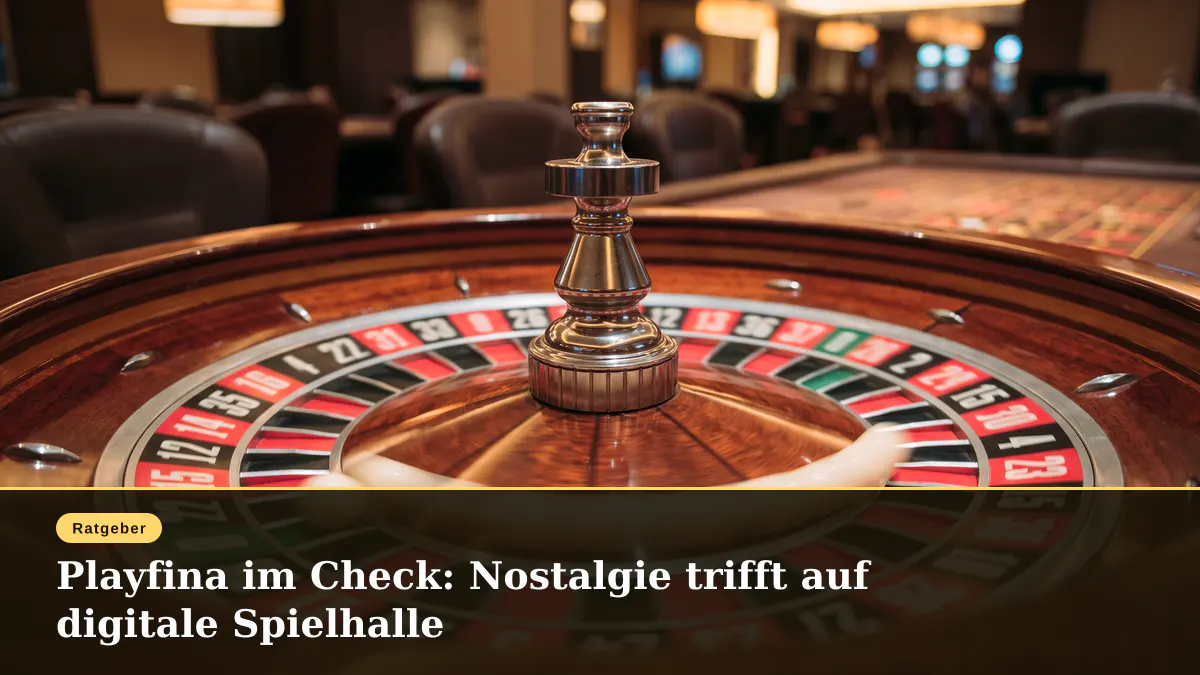 Playfina im Check: Nostalgie trifft auf digitale Spielhalle