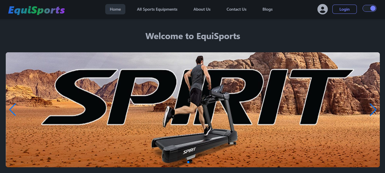EquiSports - Screenshot 1