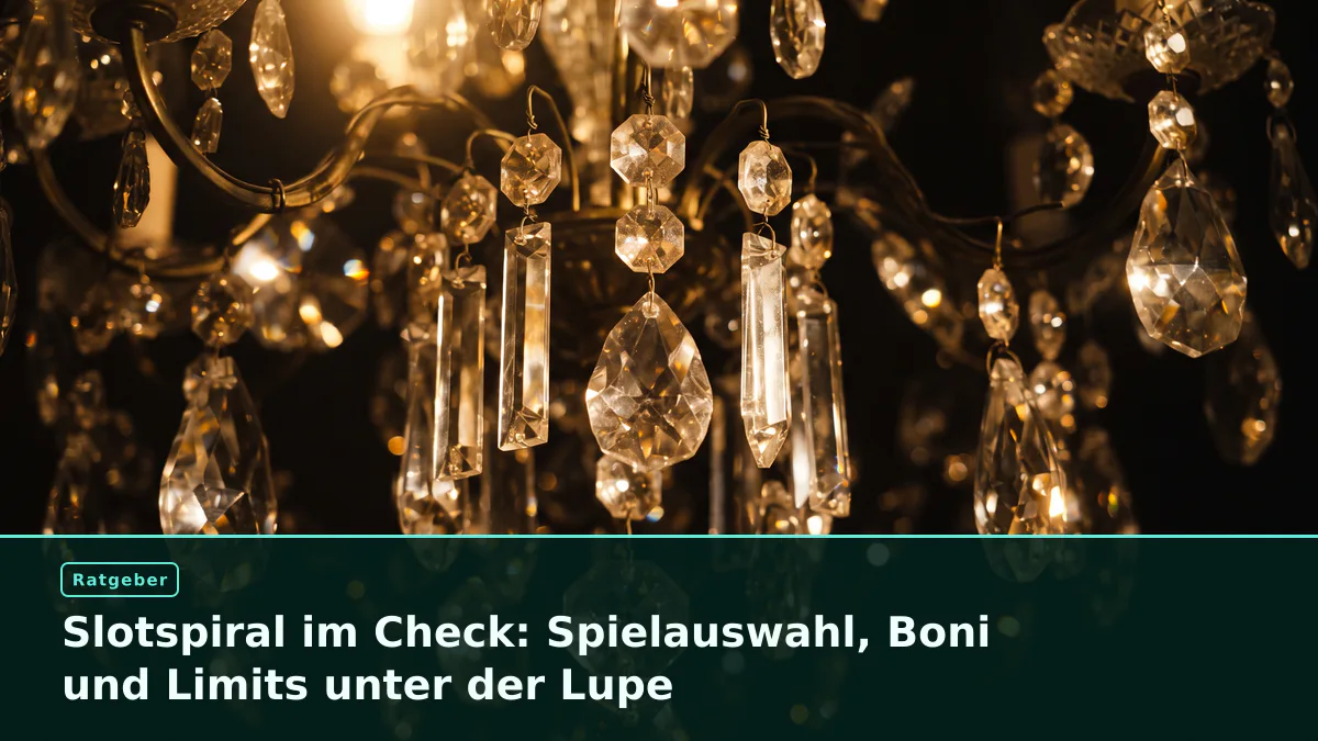Slotspiral im Check: Spielauswahl, Boni und Limits unter der Lupe