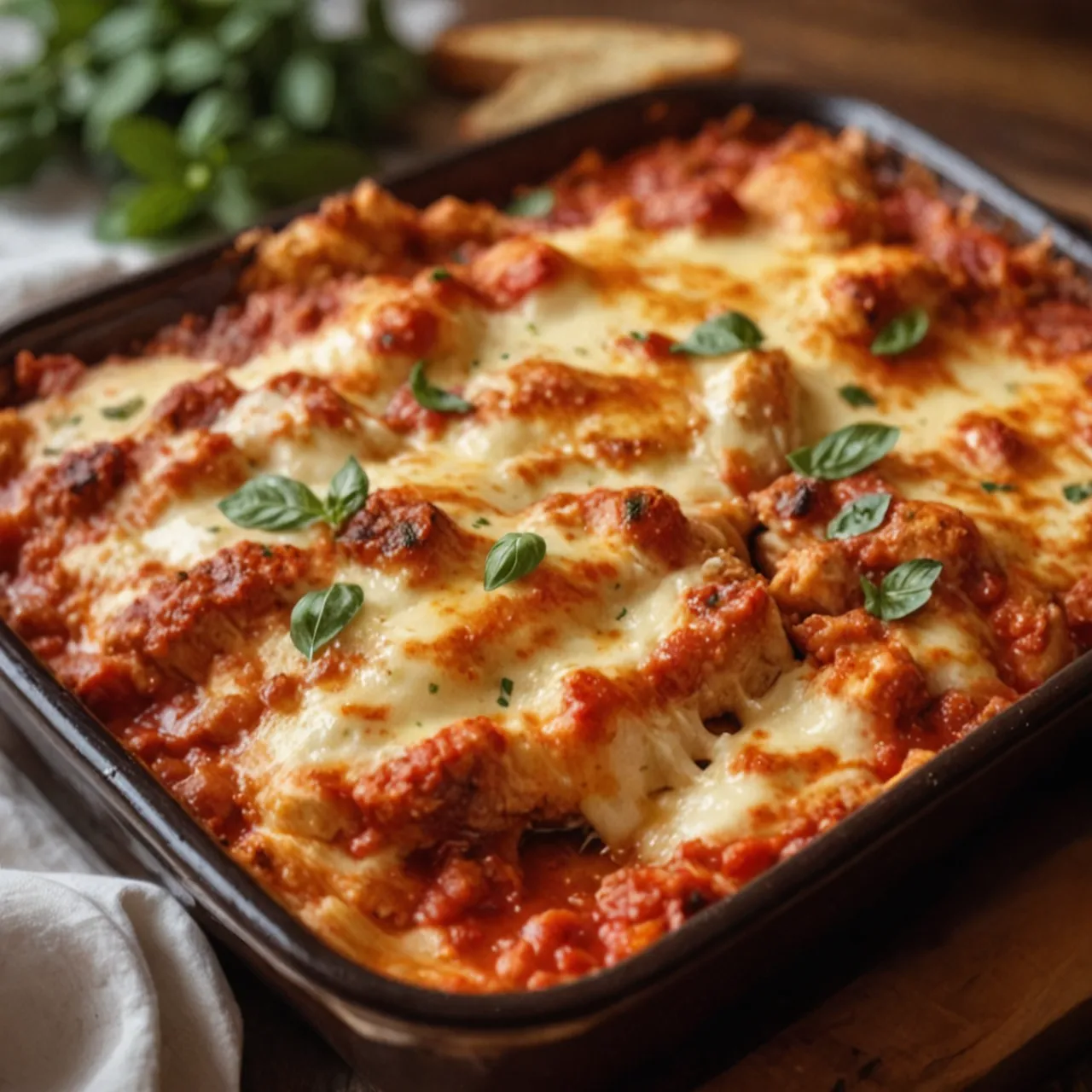 Ultimate Chicken Parmesan Casserole Recipe